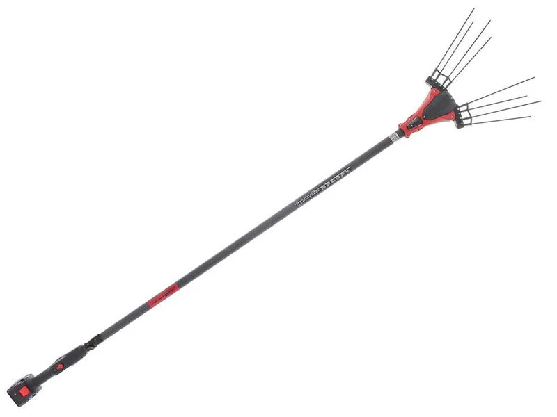 Aima Jaguar Cordless - Peigne vibreur électrique à batterie - Perche télescopique en carbone - 190 à 295 cm - 2 x 21 V 9 Ah