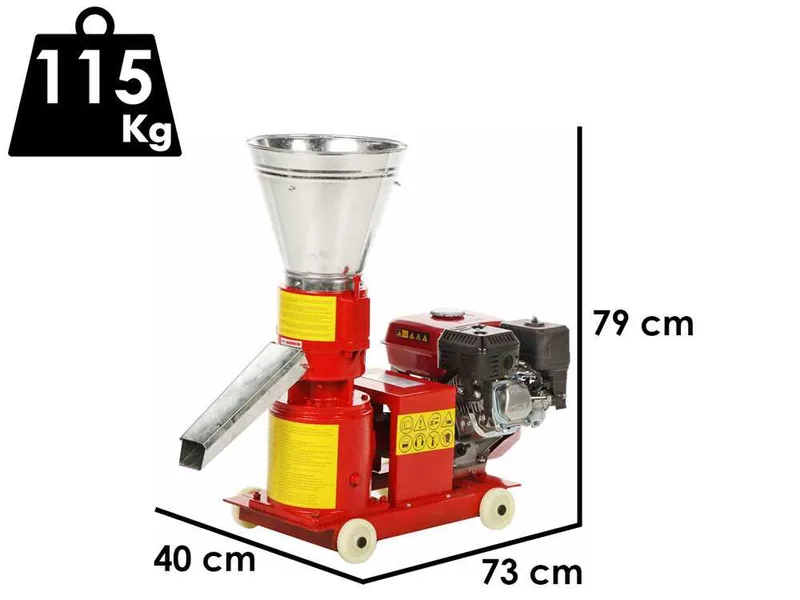 GeoTech Pro GWPM150 - Presse à pellets thermique - Fabrication de pellets pour le chauffage