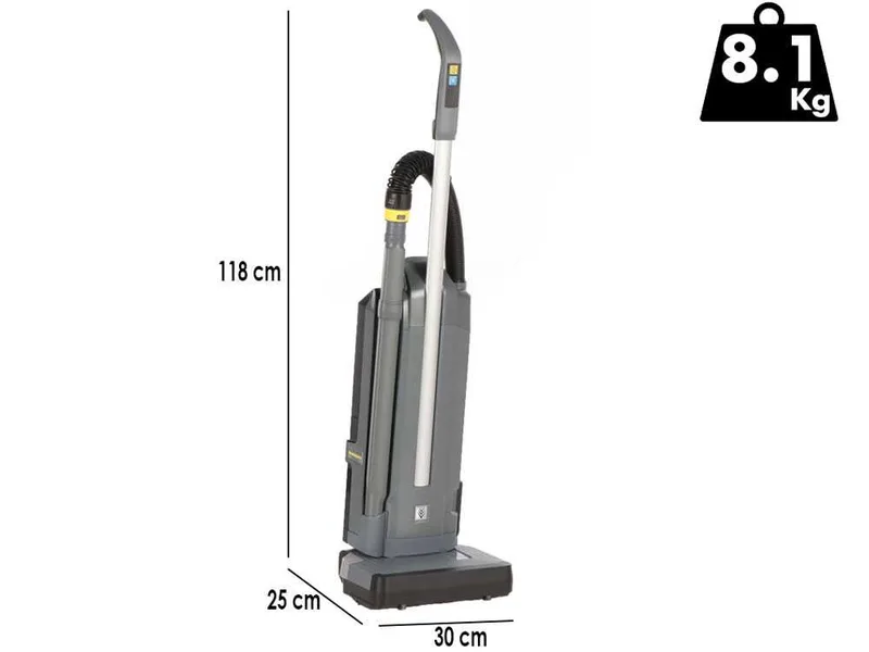 Karcher CV 30/2 Bp - Nettoyeur de tapis - Aspirateur sans fil - 36 V 6 Ah