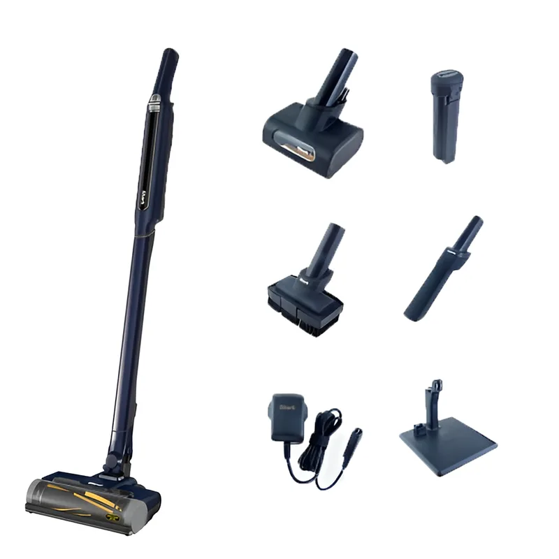Shark WV362EUT - Aspirateur - Balai électrique - 2 batteries de 11,1V 3Ah - Avec kit pour animaux