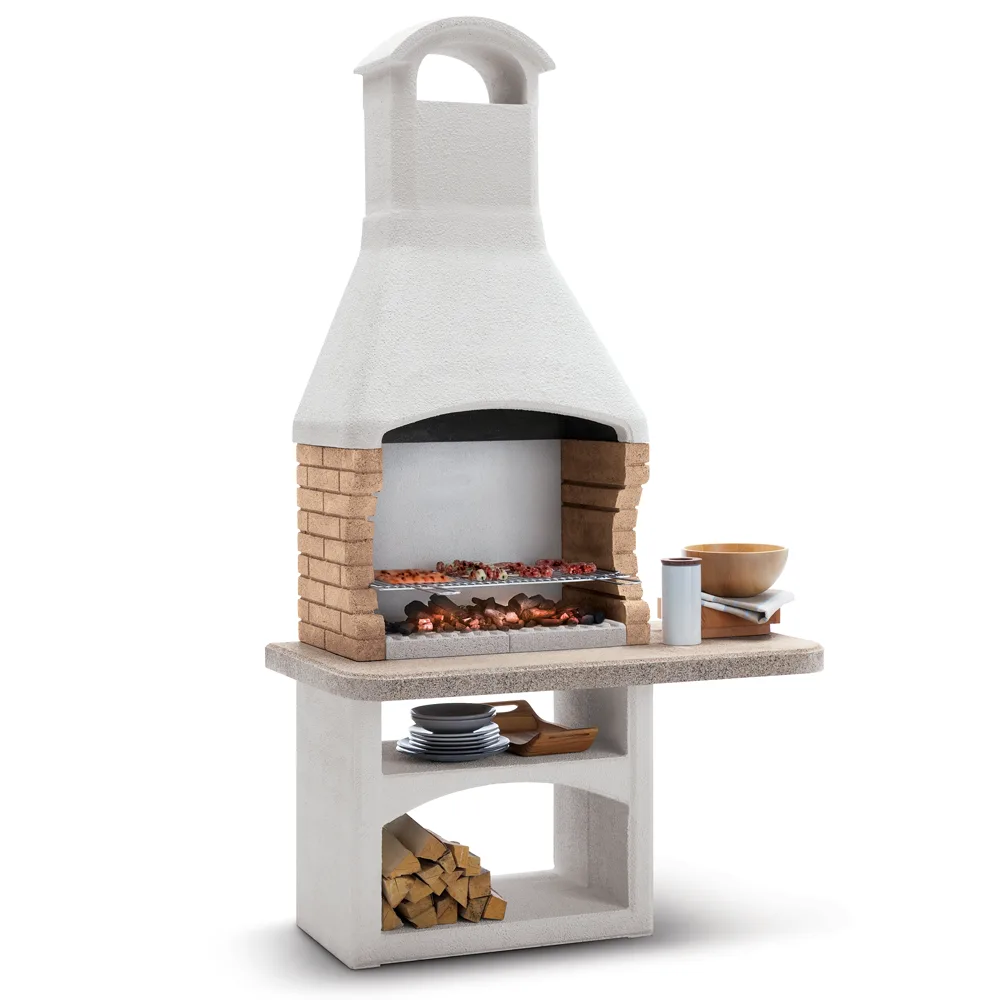 Palazzetti Boavista - Barbecue à bois et charbon en maçonnerie