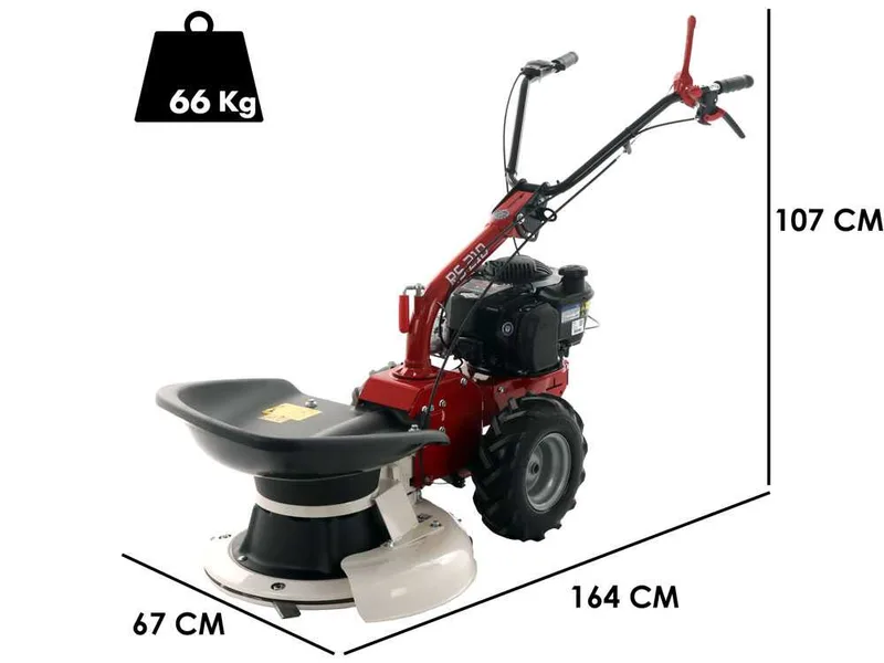 Eurosystems RS210 - Motofaucheuse rotative multifonction - B&S 675 EXi S