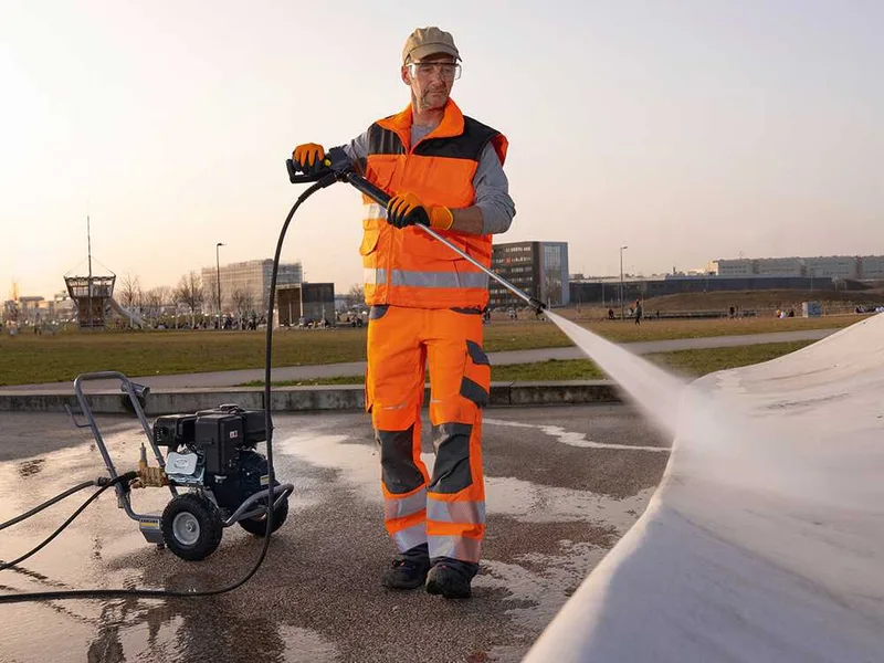 Karcher PRO HD 8/23 G Classic - Nettoyeur haute pression thermique - Moteur Loncin G300FA - à essence