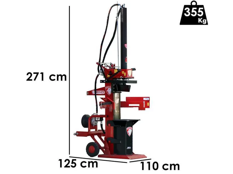 Ceccato BULL SPLT16 - Fendeuse à tracteur - Verticale
