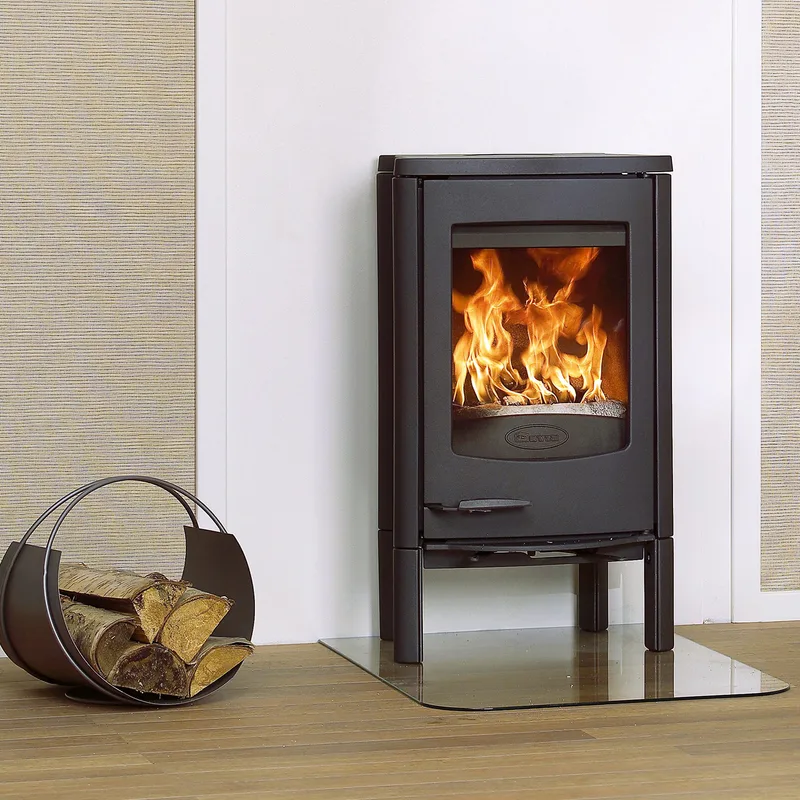 Dovre Astro 2/L poêle à bois acier noir, type de construction 2