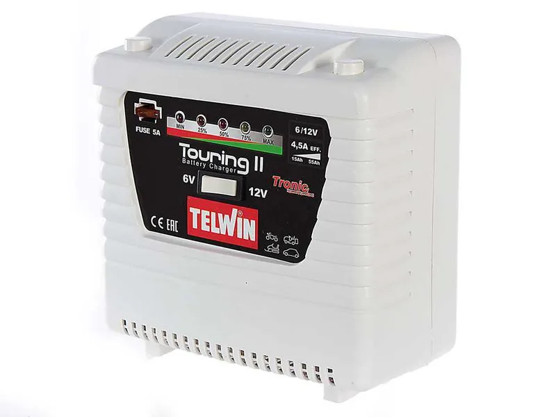 Telwin Touring 11 - Chargeur de batterie - batteries de 6 et 12 V - signalisation LED de la charge