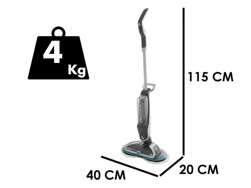 Bissell SpinWave Cordless - Nettoyeur de sols pour surfaces dures - 18V