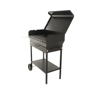 Mille Doriano - Barbecue à charbon en fer artisanal - 57,5x37 cm