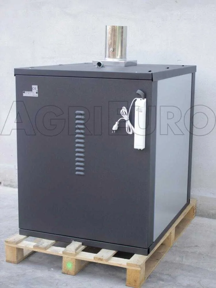 AgriEuro Medius 80 Inc - Four à bois en acier encastrable - Ventilé