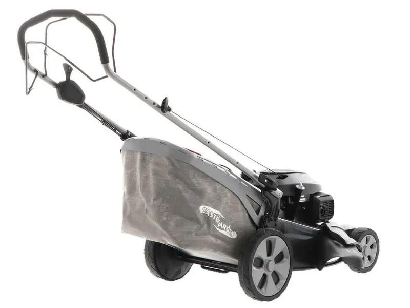Tondeuse à gazon thermique autotractée CastelGarden XS 55 HV - 4 en 1 - Coupe de 53 cm - Moteur Honda GCVx 200