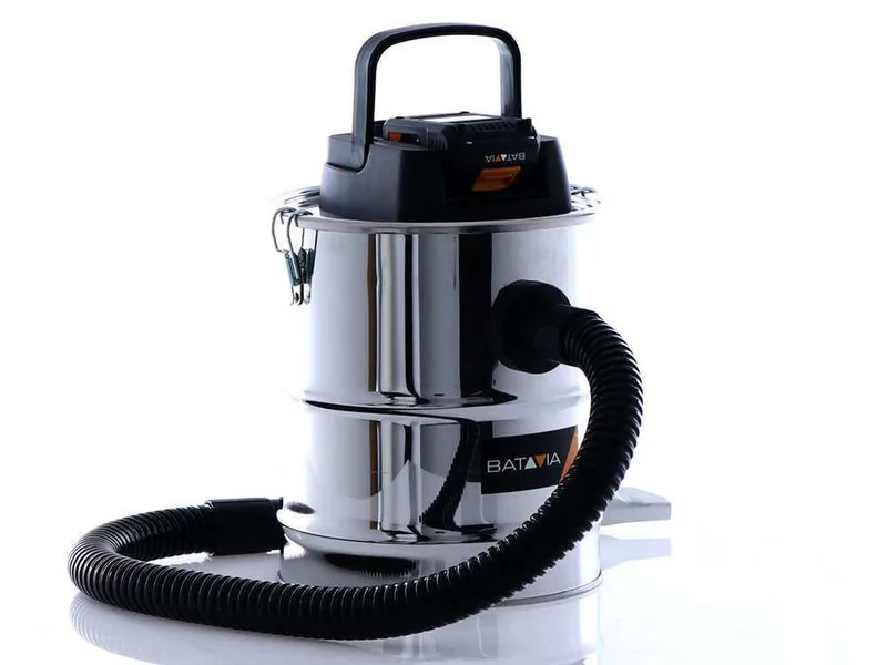 Aspirateur à cendres Batavia - capacité 12 L - Batterie au lithium de 18V/ 2.0ah