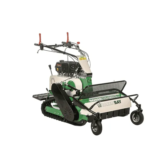 GreenBay BOXER 76-150 T - Tondeuse débroussailleuse professionnelle sur chenilles - Loncin G420FA