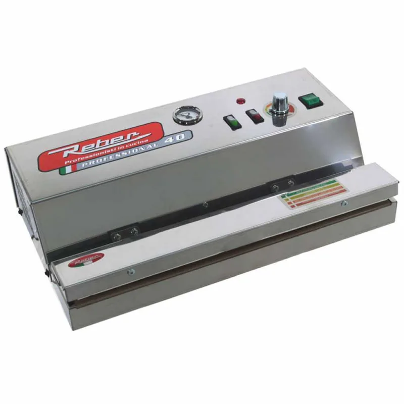 Reber PROFESSIONAL 40 - 9714 N - Machine sous vide professionnel - Barre de soudure 43 cm