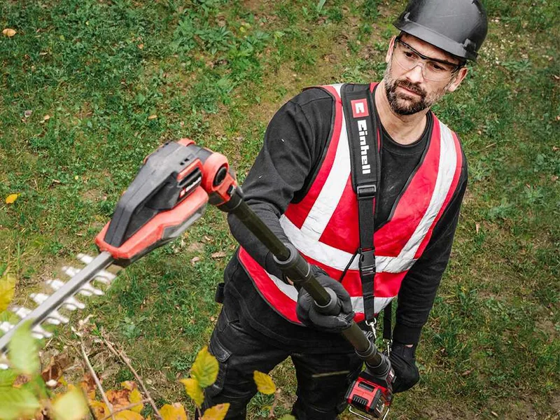 Einhell GP-HH 18/50 Li T BL - Taille-haie à batterie sur perche télescopique - 18 V