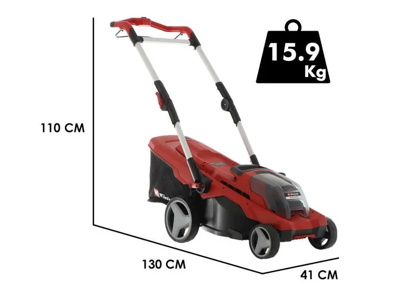 Tondeuse à gazon Einhell RASARRO 36/36 - 2 batteries 18V 3AH