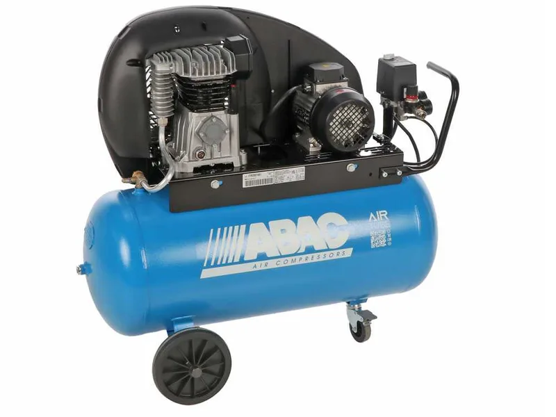 ABAC EXT A29B 90 CT3 - Compresseur d'air électrique triphasé à courroie - Moteur 3 CV - 90 L