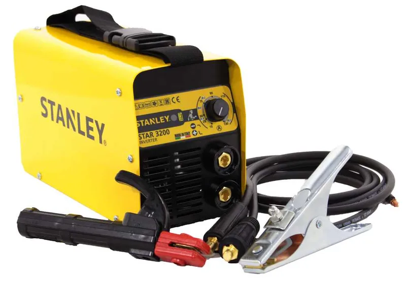 Poste à souder inverter MMA Stanley STAR 3200 - 130A max - 230V - cycle @155A - kit