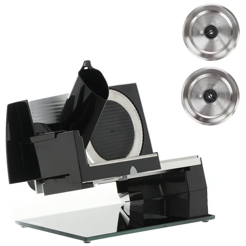 Graef sks 321 silver glass - Trancheuse avec lame de 170 mm
