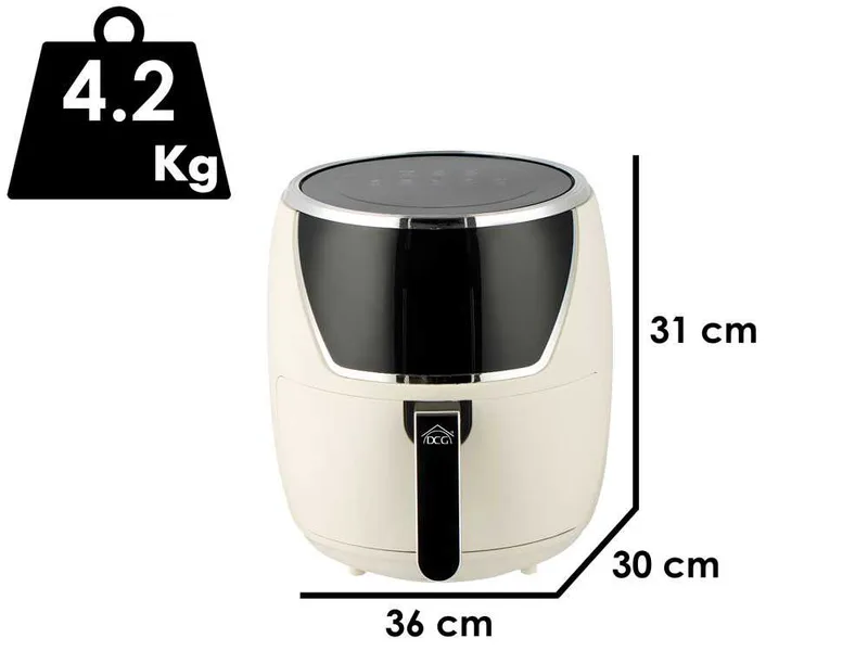 DCG FR3655D - Friteuse à air chaud 5 L