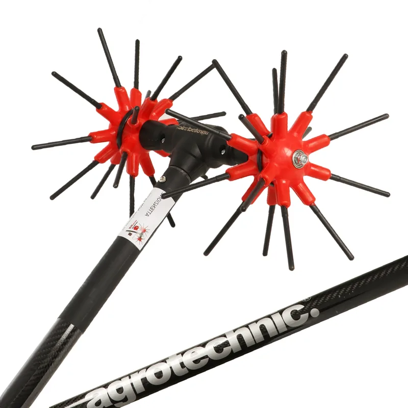 Ripartrak Agrotechnic X.4 Full Carbon - Peigne vibreur électrique - perche carbone 200 cm - léger