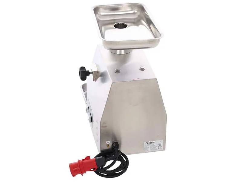 Fimar 22RS - Hachoir à viande électrique - 400 V - 1,5 CV - Groupe de hachage en aluminium - Avec inverseur de marche