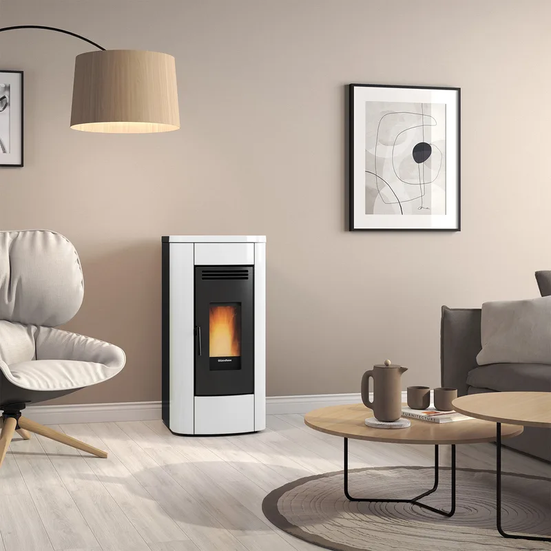 Extraflame Klaudia 16 Evo poêle à granulés Blanc