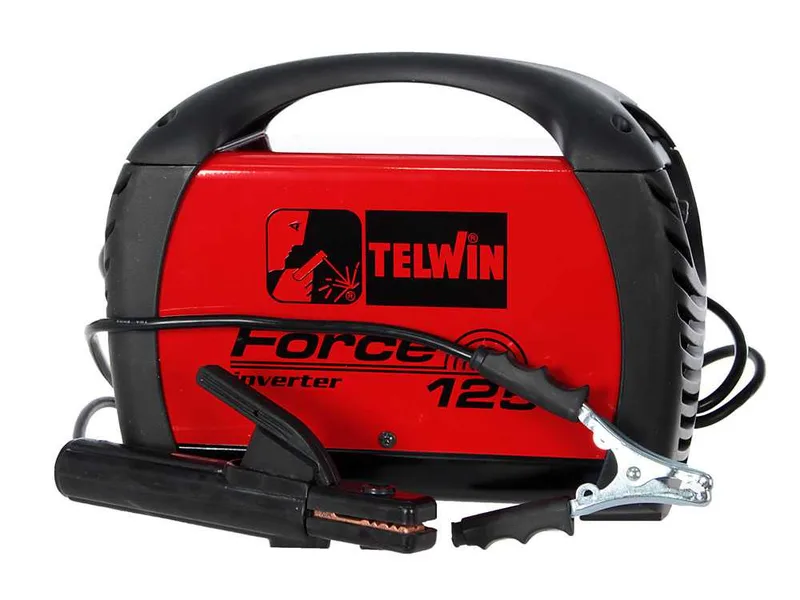 Poste à souder inverter à électrode courant continu Telwin FORCE 125 - puissance 80 A - Kit