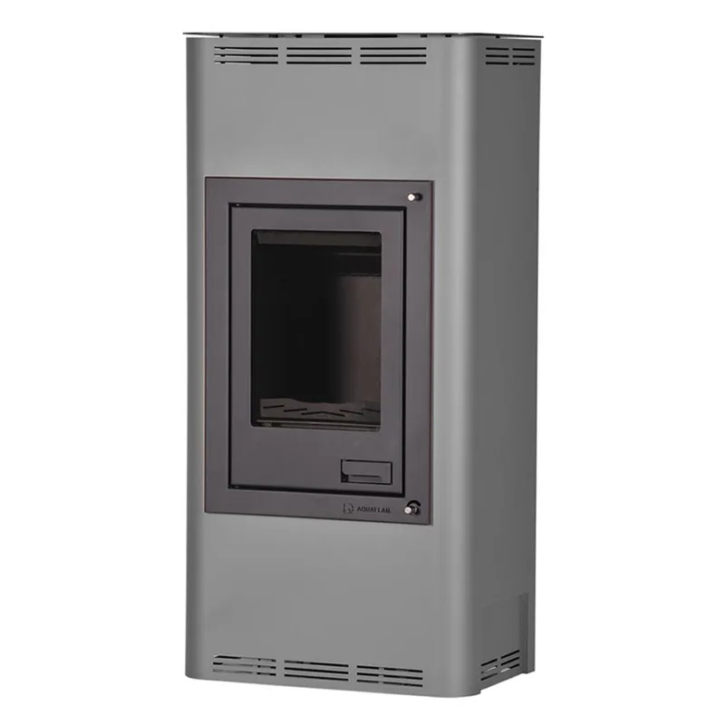 Aquaflam 7 Basic Poêle à bois hydraulique Gris