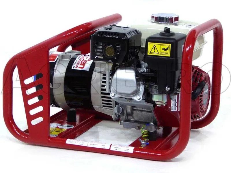 TecnoGen H3500 - Groupe électrogène 2.8 KW monophasé - Honda GX 200 - Alternateur italien