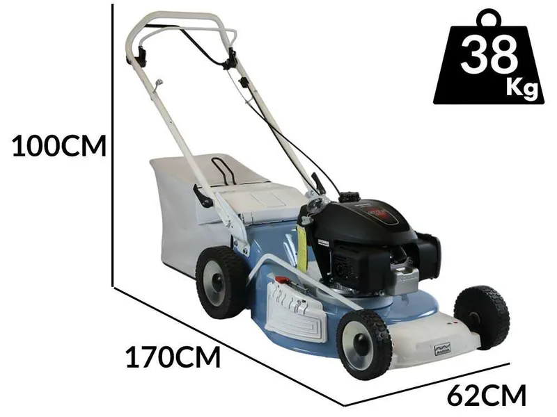Marina Systems F550 Bellavita - Tondeuse à gazon tractée - Moteur Honda GCVx200 - 4en1