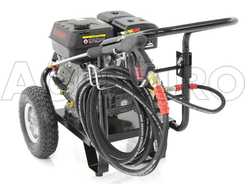 GeoTech Pro PWP 15/235 ZW - Nettoyeur haute pression thermique - 235 bar - Moteur Loncin à essence - 270 cm³
