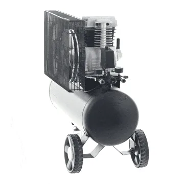 BlackStone B-LBC 50-20 - Compresseur d'air électrique à courroie - Moteur 2 CV - 50 L