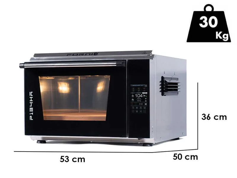 Effeuno Easy Pizza Evolution P134HA - Four électrique à pizza - 3600 W