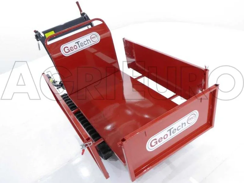 Brouette à moteur GeoTech Pro GeoPorter 530E BS CR950, benne extensible - charge 500 kg
