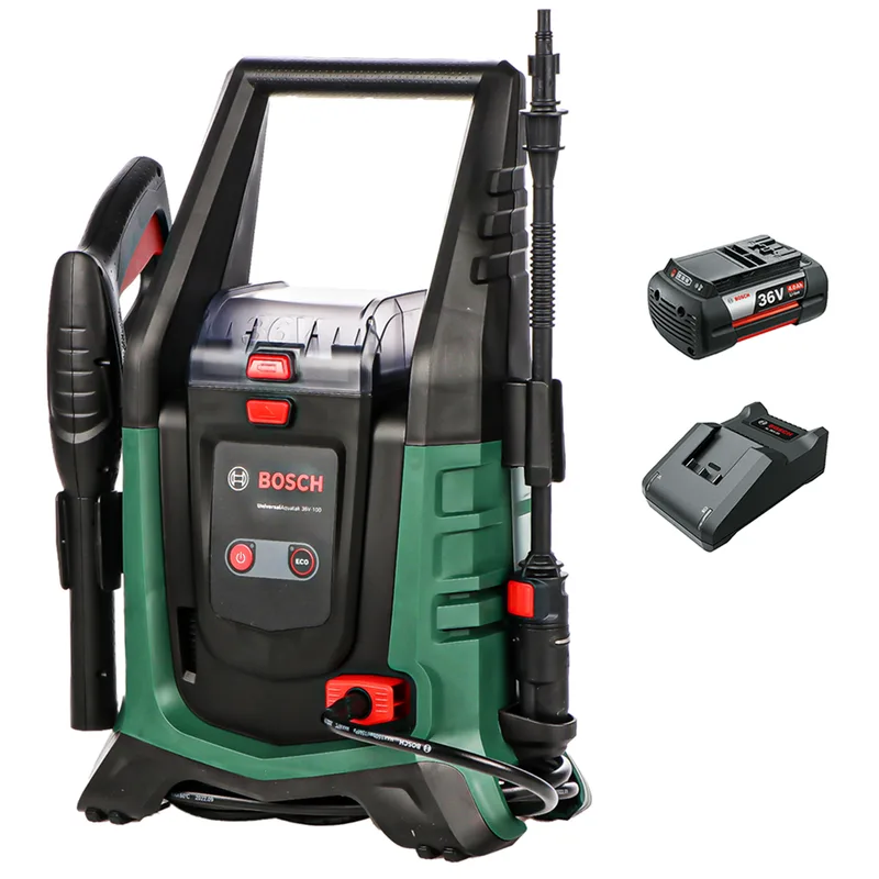 BOSCH UniversalAquatak 36V-100 - Nettoyeur haute pression à batterie - 100 Bar - 36V 4Ah