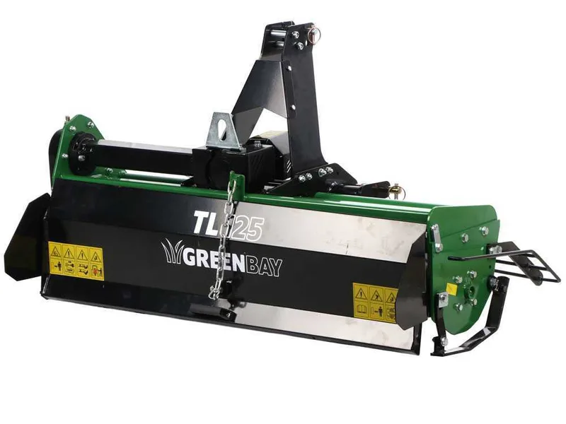 GreenBay TL 125 - Fraise agricole pour tracteur série légère - Attelage fixe