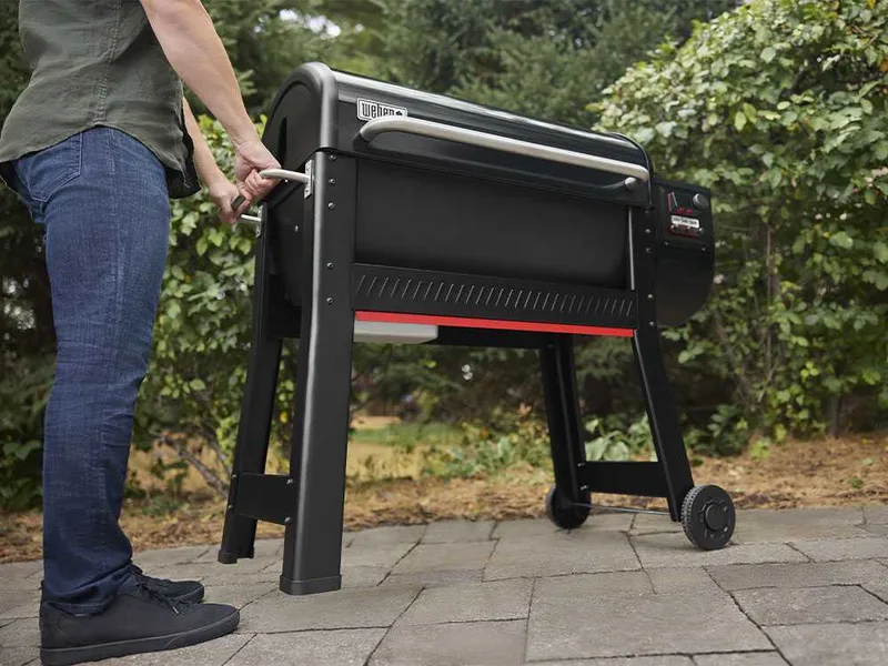 Weber Smoque XL - Barbecue à pellets et fumoir