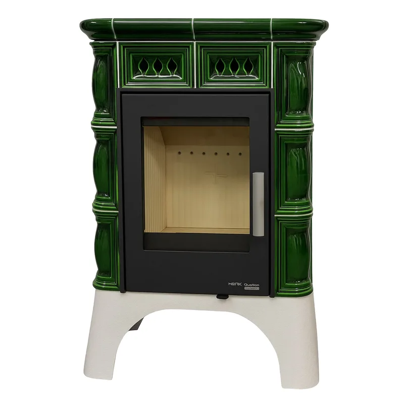 Haas+Sohn TREVISO III 246.37 poêle à bois perl-noir/vert