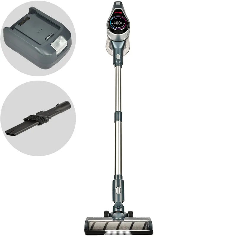 Girmi AP85 - Aspirateur - Balai électrique à batterie 2 en 1 - 25,9 V 2,2 Ah