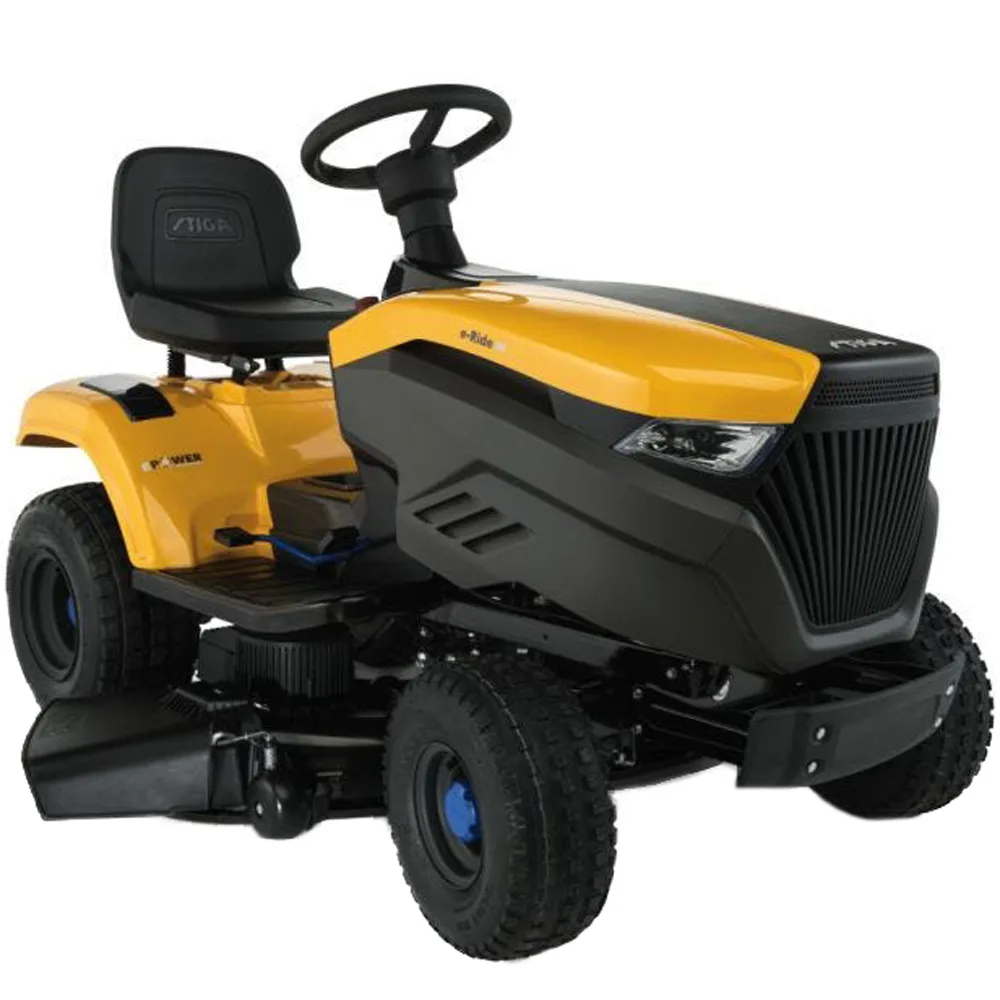 Tondeuse autoportée à batterie Stiga e-Ride S300 - Moteur électrique à batterie 48V/30Ah