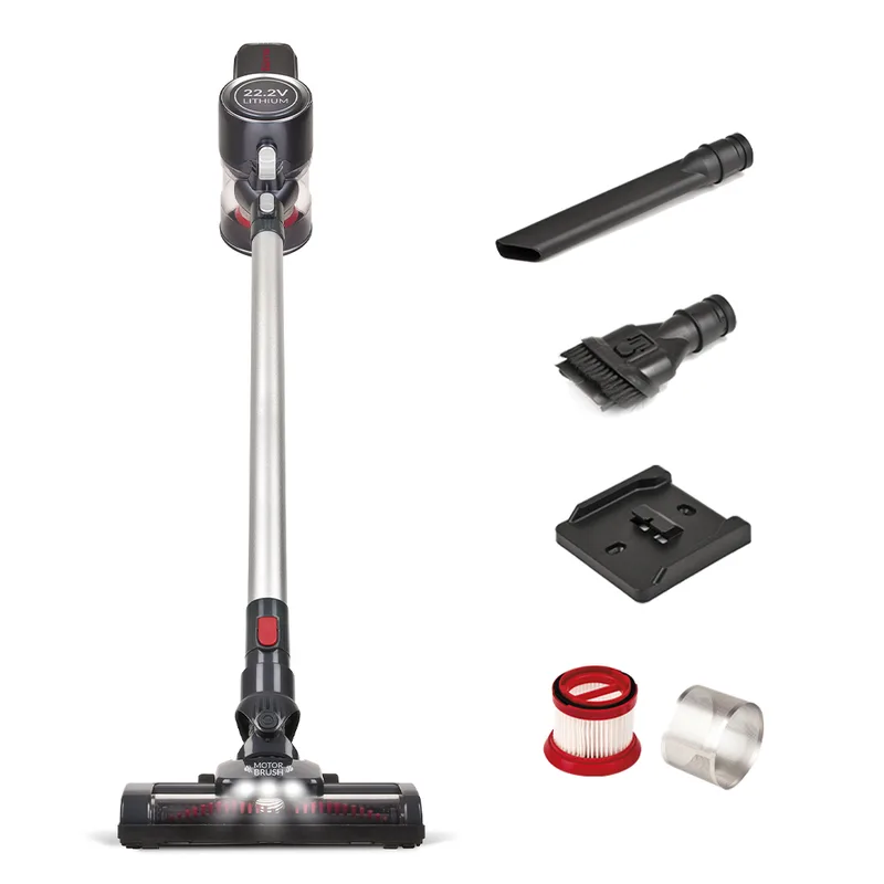 Girmi AP91 - Aspirateur rechargeable sans fil - Batterie au lithium 22.2 V/ 2.5 Ah