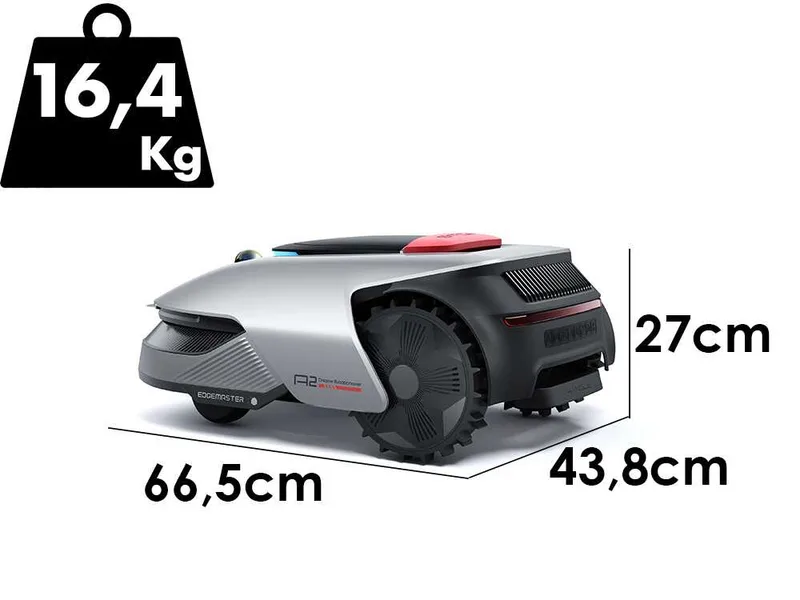 Dreame A2 1200 - Robot tondeuse - Sans installation