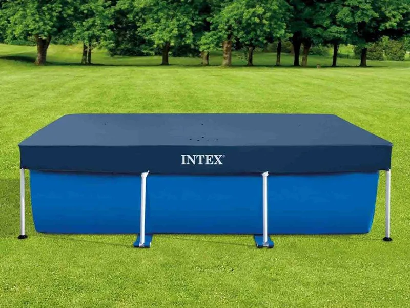 Bâche de protection Frame rectangulaire Intex 28036 - 260x160 cm