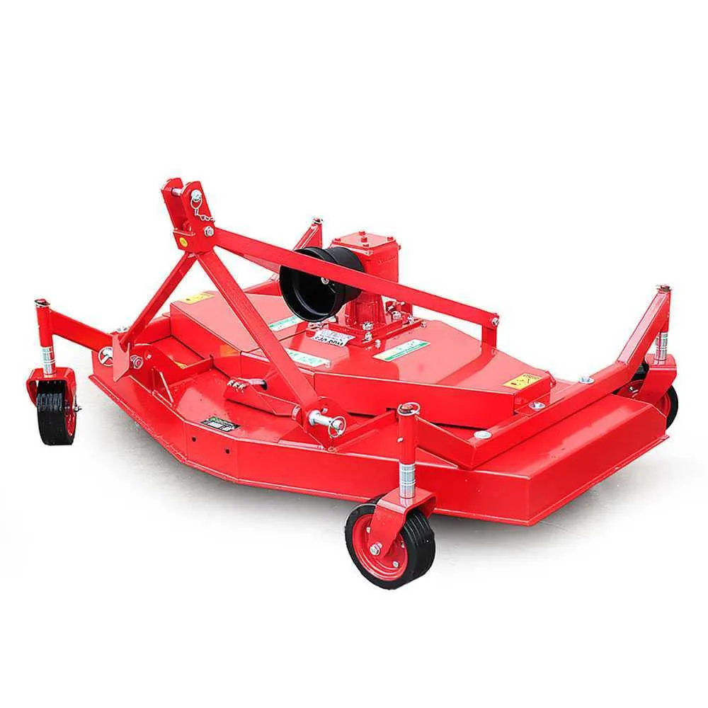 Premium Line TMM 120 - Plateau de coupe pour tracteur – 3 rotors à 1 lame - Prise de force anti-horaire (Rotation vers la gauche)