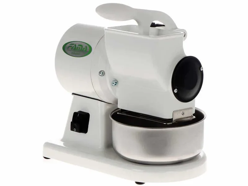 Fama mignon gm - Râpe électrique - Corps en aluminium poli - 0.5 CV - Blanche