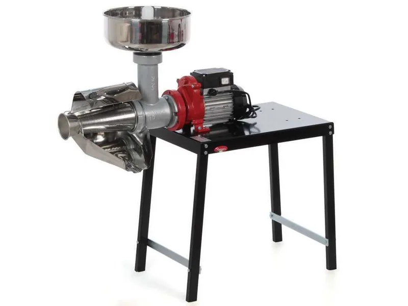 Reber 9011 NX - Épépineuse avec table N.5 INOX - Moteur à induction de 400 W