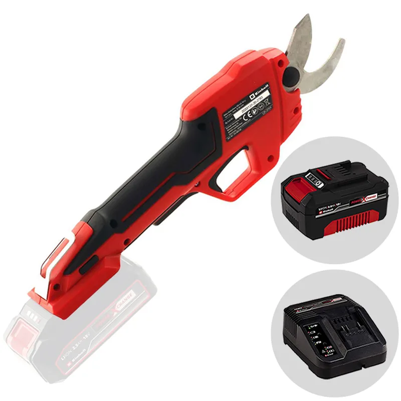 Einhell GE-LS 18 Li - Sécateur à batterie de taille - 18V 4Ah - Diamètre de coupe 28 mm