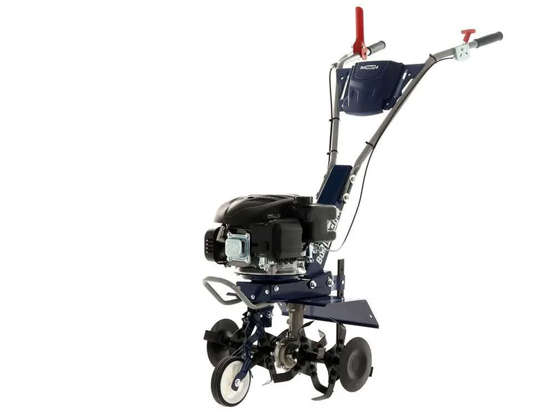 BullMach FLORA 40 - Motobineuse à essence 4,5 Cv - Moteur Loncin 139 cm3