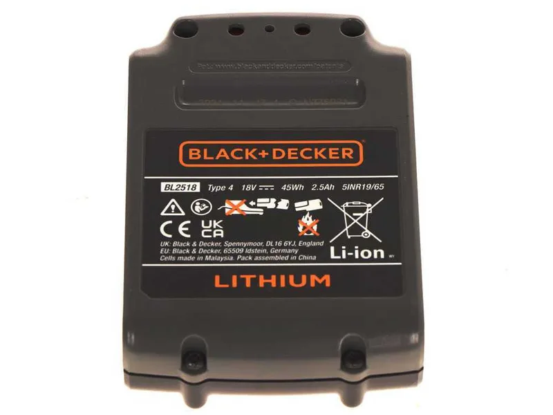 Batterie lithium Black&Decker BL2518-XJ - 18V - 2.5Ah