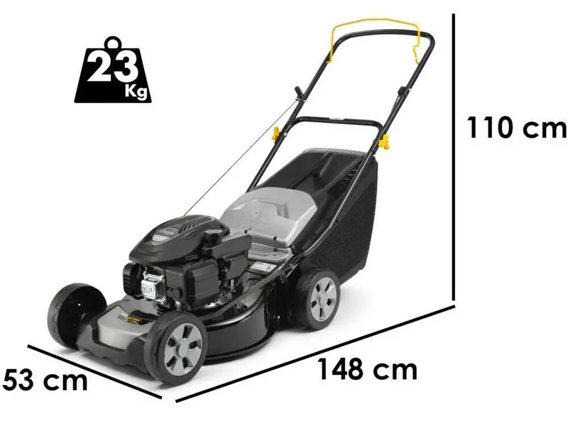 Tondeuse à gazon avec poussée manuelle Alpina AL4 46 A - Moteur Stiga ST 120